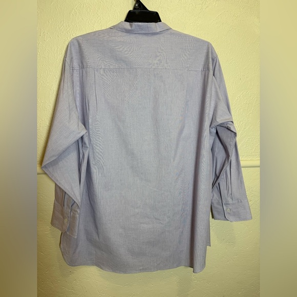 Massimo Dutti Men's Light Purple Striped Dress Shirt Size M-L NWT - Picture 3 of 5